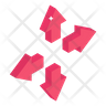 icon for four way arrows
