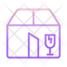 icon for box fragile