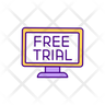 icon for trial version software