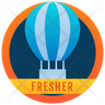 fresher badge icon svg