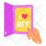 friendship card symbol