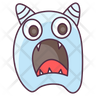 frightened icons free