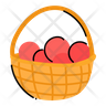fruit bucket icon