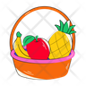fruit cart icon