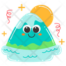 fuji mountain emoji