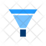 funnel graph icon png