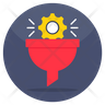 global funnel icon svg