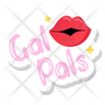 mouth sticker icon png