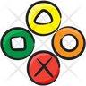 icons of green button