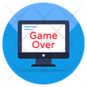 gameover icon svg