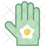 garden gloves symbol