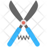 icon for garden scissors