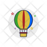 gas balloon icons free