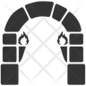 dungeon gate icon svg