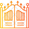 icon for castle gate