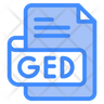 icon ged document