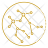 gemini star pattern icon