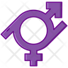 gender fluid logo