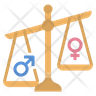 gender inequality logo