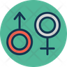 couple gender logo