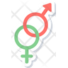 male female symbol icons free