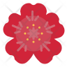 icons of geranium flower