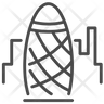 gherkin building symbol