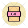 icons of gif document