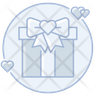icons of gift bow