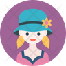 icon for horn hat