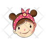 icons for woman face