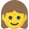 icon girl emoji