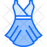 icon for baby girl dress
