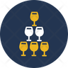 icon for party glasses