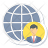 icon for international parcel