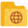 global folder icon png