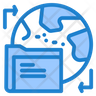 global folder icon