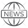international news symbol
