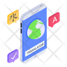 icon for world languages