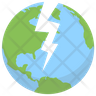 earth destruction logos