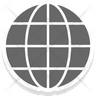 globe with lock symbol