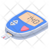 icons of diabetes meter