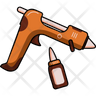 icon for hot glue gun
