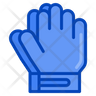 icons of goalkeeper glove