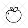 icon gold apple