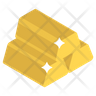 gold bricks icon download