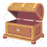 free gold chest icons