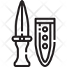 jambiya dagger symbol