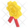 gold badge emoji