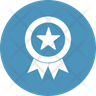 gold certificate icon
